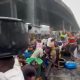 Lagos issues warning as residents scoop fuel from fallen tanker