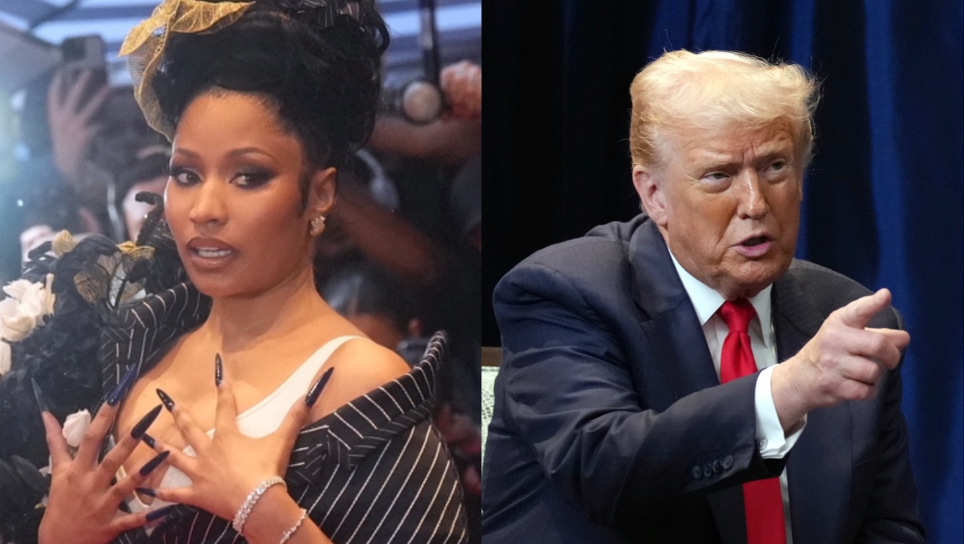 Nicki Minaj says criticism of Trump deepened her support for US President
