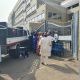 Protesting contractors block Finance Ministry gate in Abuja, Minister denied entry
