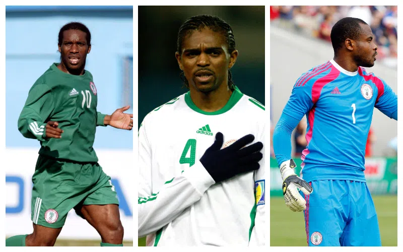 Nigerian football icons Kanu, Okocha, Amokachi set for African legends match