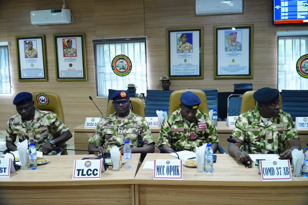 AOC Tactical Air Command asssures enhanced air support during visit to operation Hadin Kai headquarters