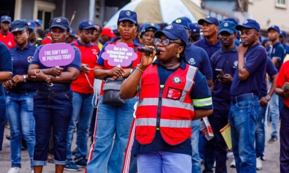 Lagos inaugurates Fire Marshal Club, holds safety walk