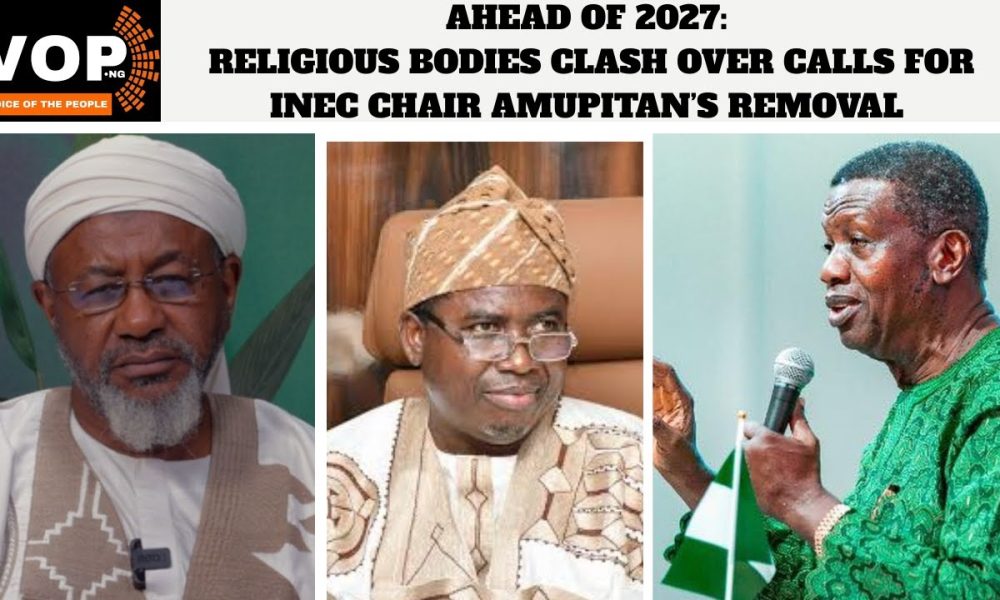 SCSN says its call for INEC chair’s exit is about integrity, not religion