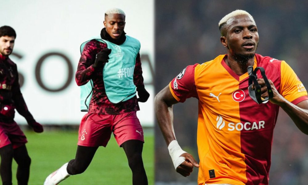 Osimhen returns to training ahead of Juventus clash, boosts Galatasaray’s Champions League hopes