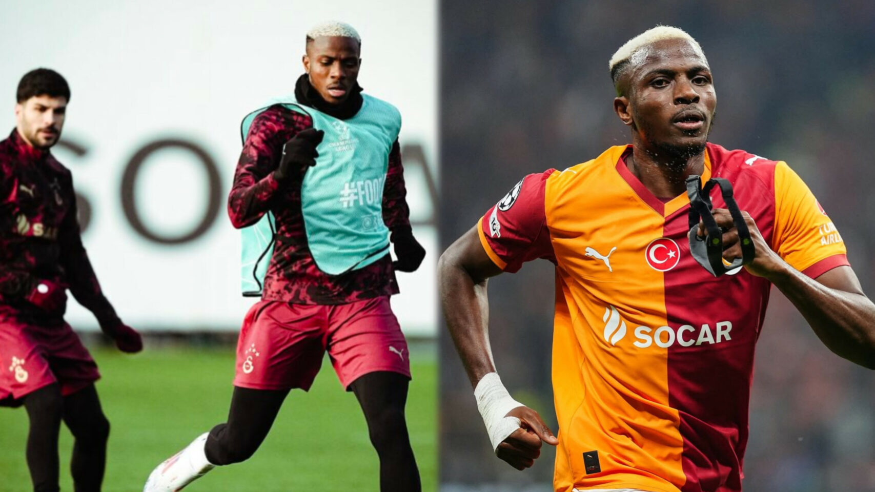 Osimhen returns to training ahead of Juventus clash, boosts Galatasaray’s Champions League hopes