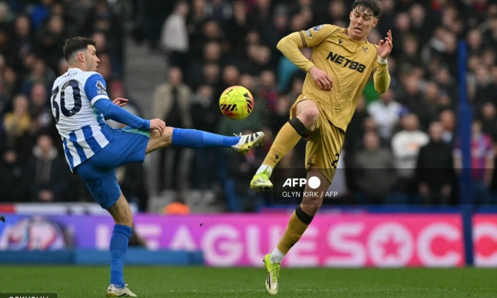 Sarr's strike ends Crystal Palace's 12-match winless streak with victory over Brighton