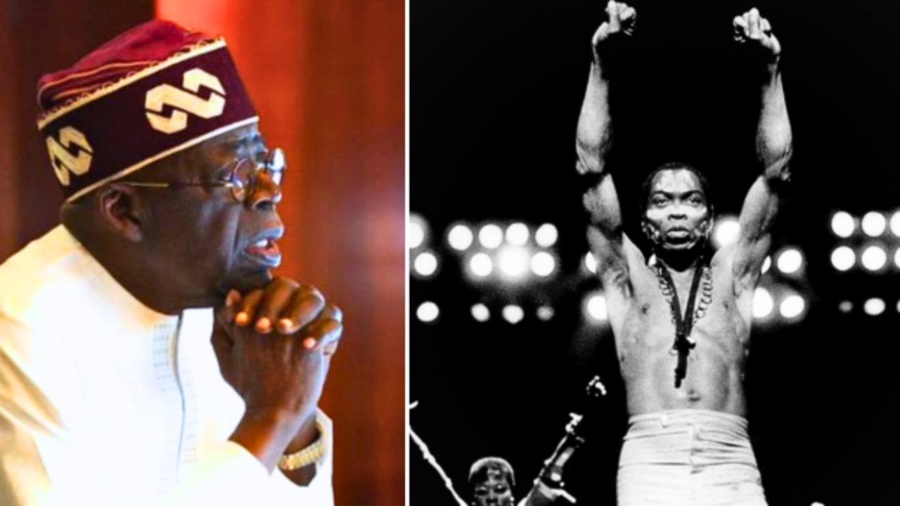 Tinubu hails Fela Kuti’s posthumous grammy, says Afrobeat icon is “eternal”