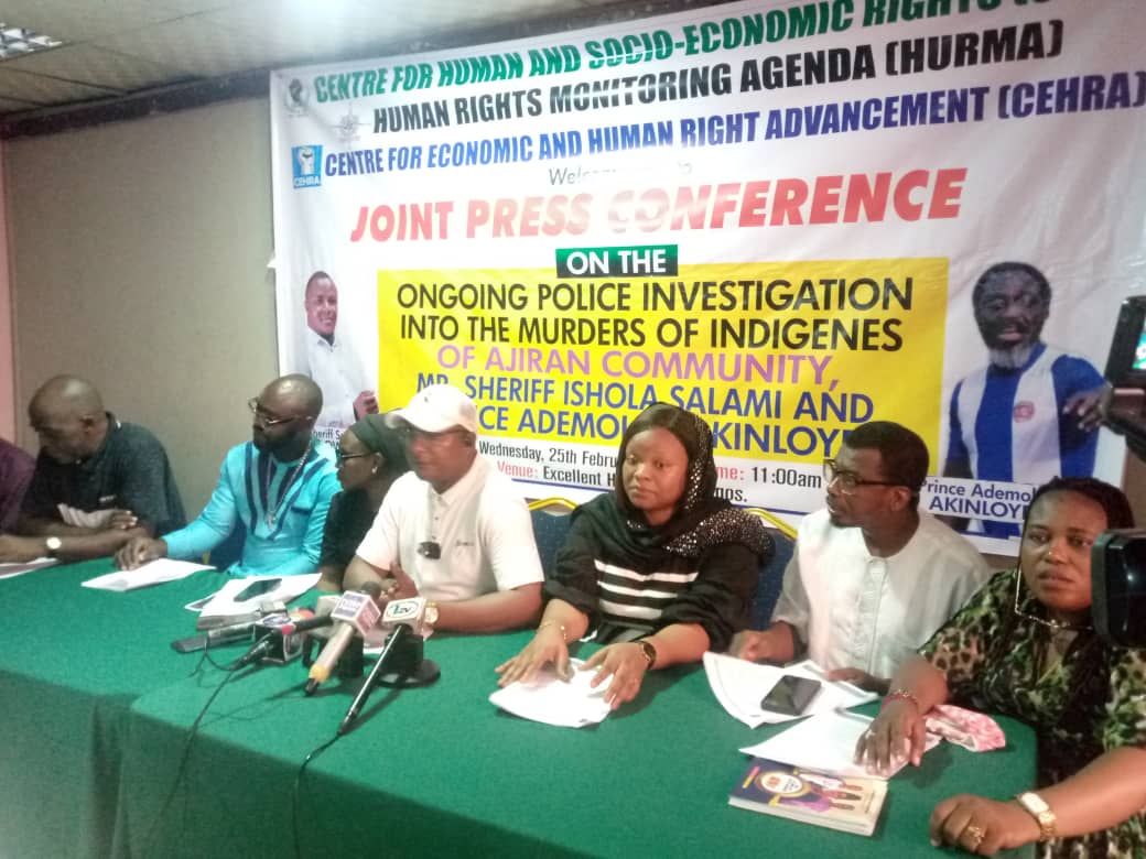 Eti Osa LGA Murder Cases: Civil Society Groups Lauds Lagos Police on thorough investigation