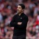 Mikel Arteta reacts as Arsenal F.C. drop crucial points at Brentford F.C.