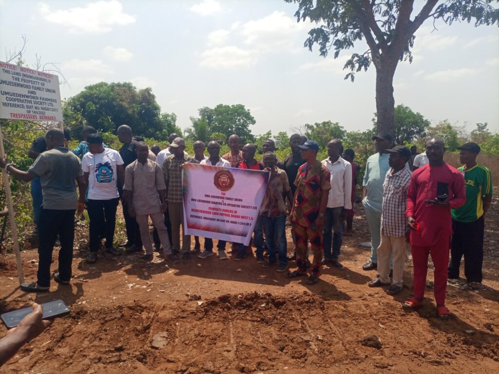 Enugu community protests police takeover of ancestral land despite court victory