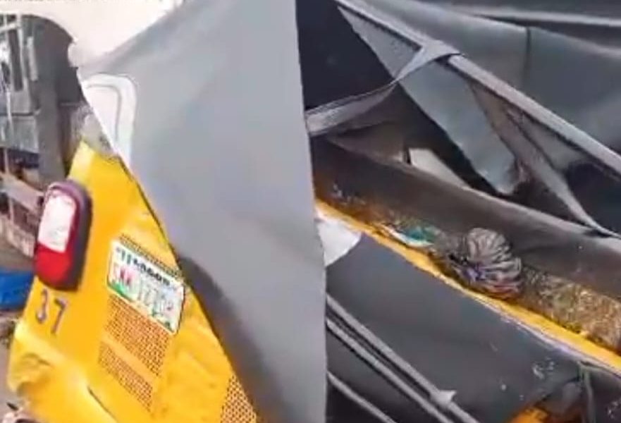 One dead, three critically injured in truck–tricycle collision at Epe junction