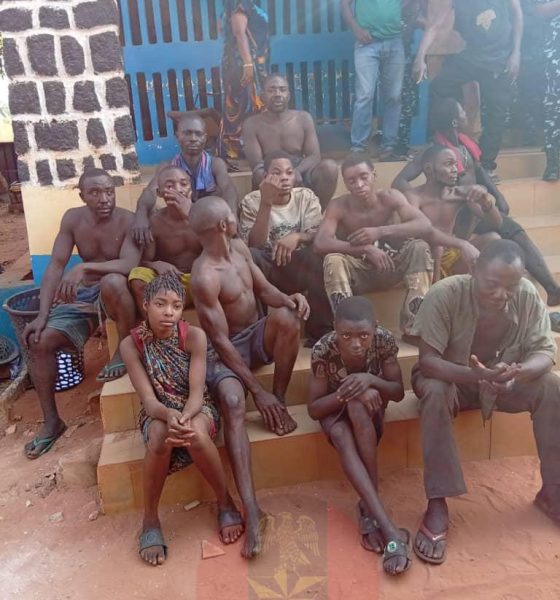 Army rescues 12 kidnap victims, arrests 2 suspects in Enugu