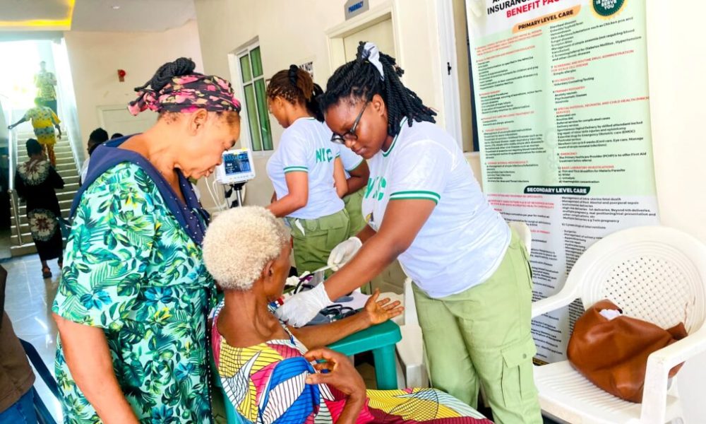 120 rural dwellers get free medical care as NYSC takes healthcare to Amichi