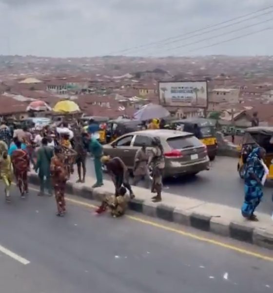 Truck reportedly loses control along Beere–Oja Oba Road, multiple casualties feared (Video)