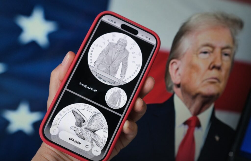 Coin design featuring Trump face approved for America's 250th birthday celebration