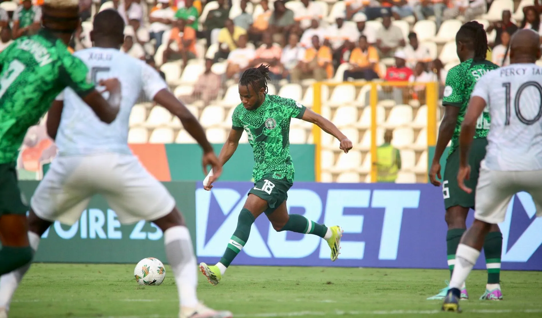 Super Eagles trio Aina, Moffi, Sanusi set for Europa League quarter- final showdown