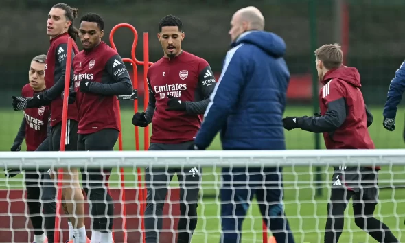 Arteta receives injury boost as Saliba, Trossard, Calafiori return to Arsenal training