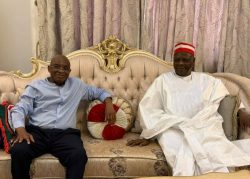 Mark, Amaechi, Others Arrive Kano Ahead of Kwankwaso’s Defection to  African Democratic Congress