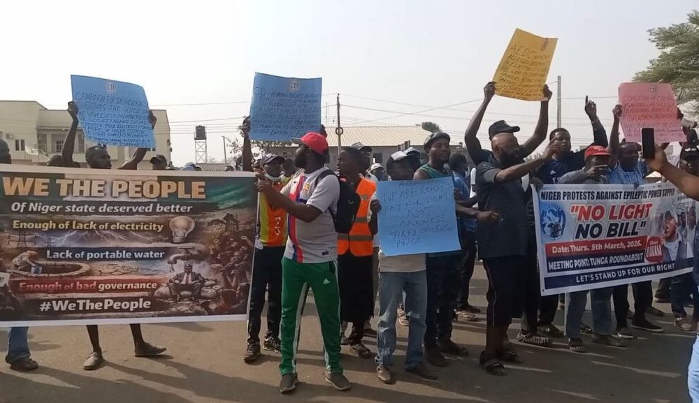 Lagos residents protest persistent power outages, demand improved electricity supply