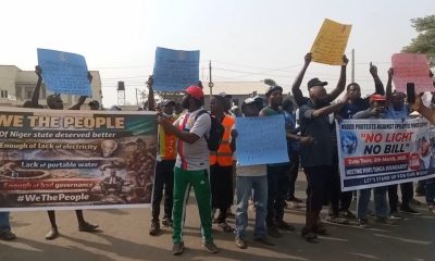 Lagos residents protest persistent power outages, demand improved electricity supply