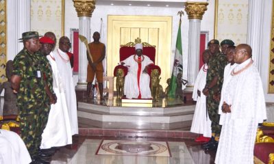 Oba Ewuare II pledges palace support for Nigerian Army operations in Edo