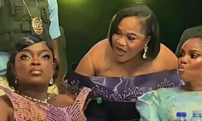 Tension at Iyabo Ojo’s premiere as Funke Akindele snubs Toyin Abraham