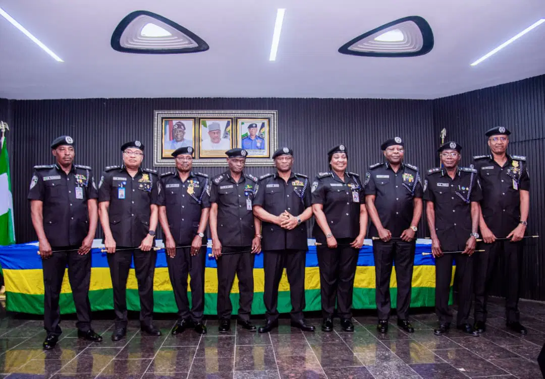 IGP Disu decorates new DIGs, urges intelligence-driven policing