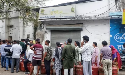 Long queues at LPG centres as Indians rush to stock up amid Middle East tensions