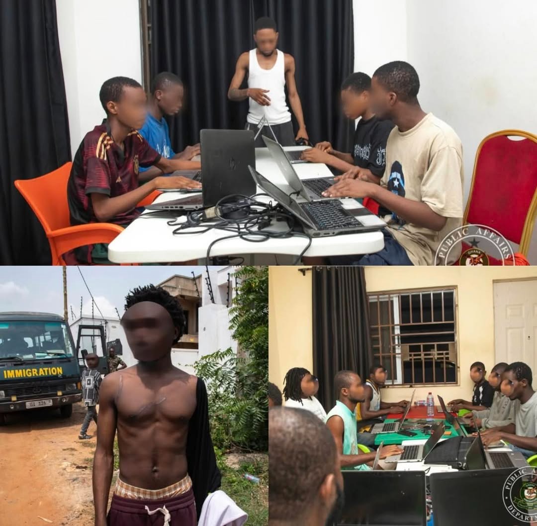 Ghana Immigration Service arrests 93 Nigerians in major cybercrime raid