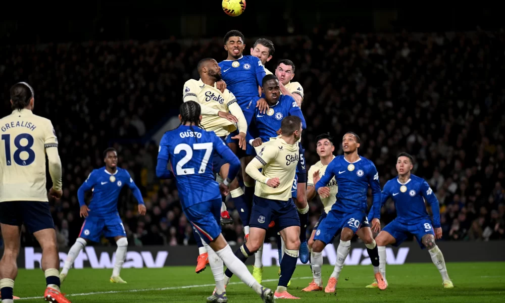 Everton crush Chelsea 3-0 at Goodison to boost European ambitions