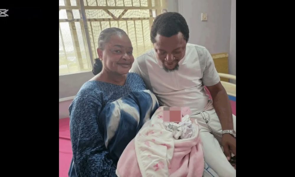 Joy as Nollywood actress Toyosi Adesanya welcomes baby girl via surrogacy