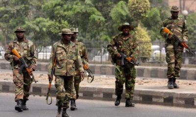 Troops arrest suspect with alleged explosives at Ikorodu event in Lagos