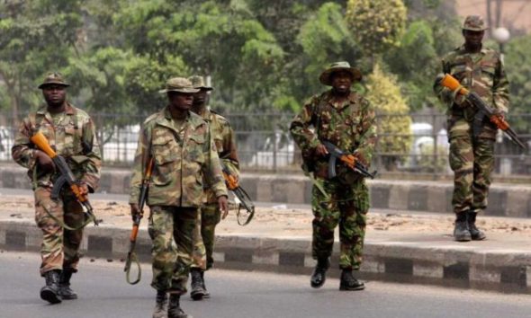 Troops arrest suspect with alleged explosives at Ikorodu event in Lagos