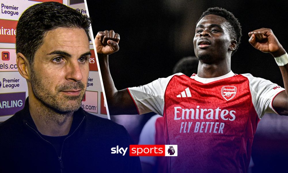 Arteta urges caution as Arsenal extend lead at Premier League summit