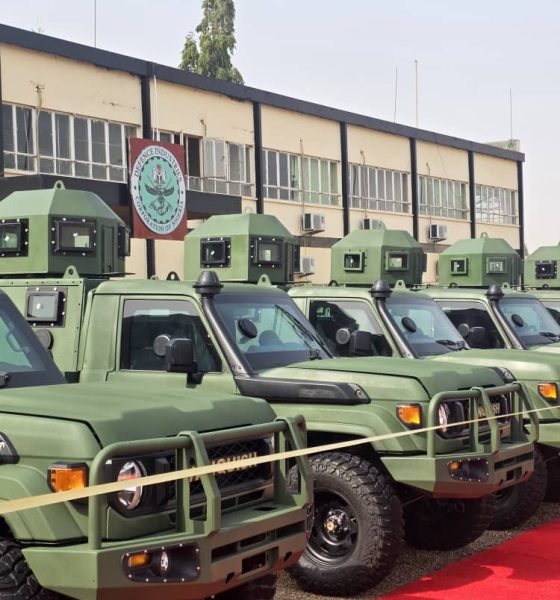 Army Chief unveils locally-made combat vehicles, lauds Tinubu's defense policy