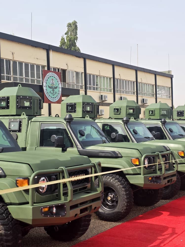 Army Chief unveils locally-made combat vehicles, lauds Tinubu's defense policy