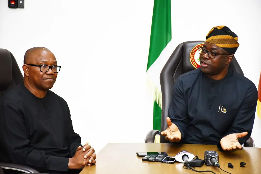 Obi meets Makinde behind closed doors in Ibadan amid 2027 consultations
