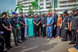US-Based Group Donates Protective Gear to Strengthen Safety of Nigerian Police