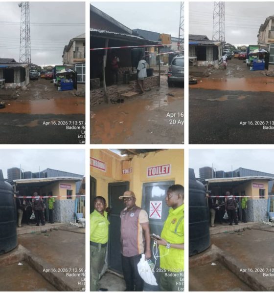 Lagos seals four properties in Ikotun, Ajah over illegal wastewater discharge