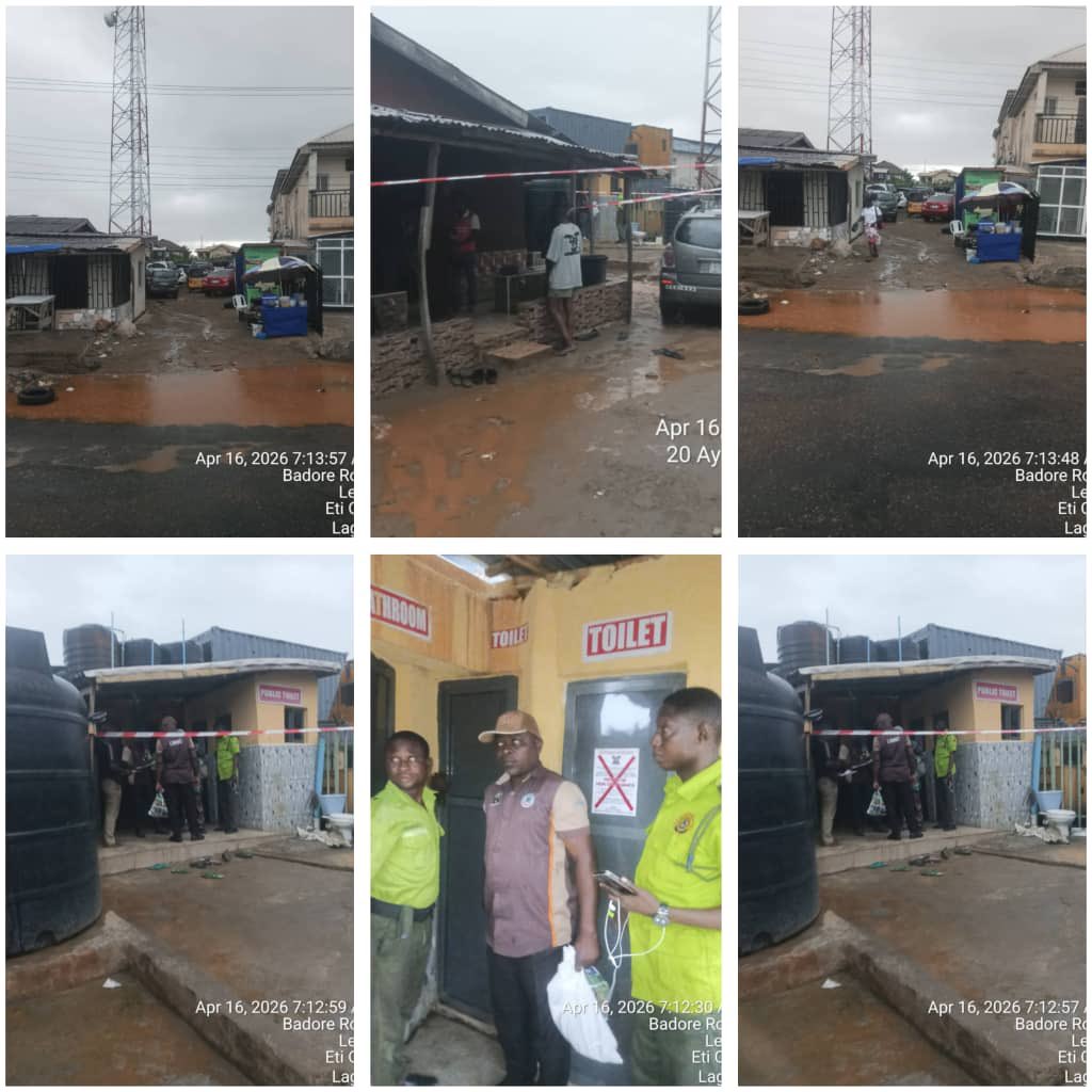 Lagos seals four properties in Ikotun, Ajah over illegal wastewater discharge