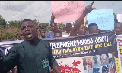 Residents protest rising insecurity in Kwara South, demand urgent government action