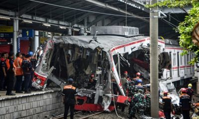 Death toll rises to 16 after train collision near Jakarta, claims lives of female passengers