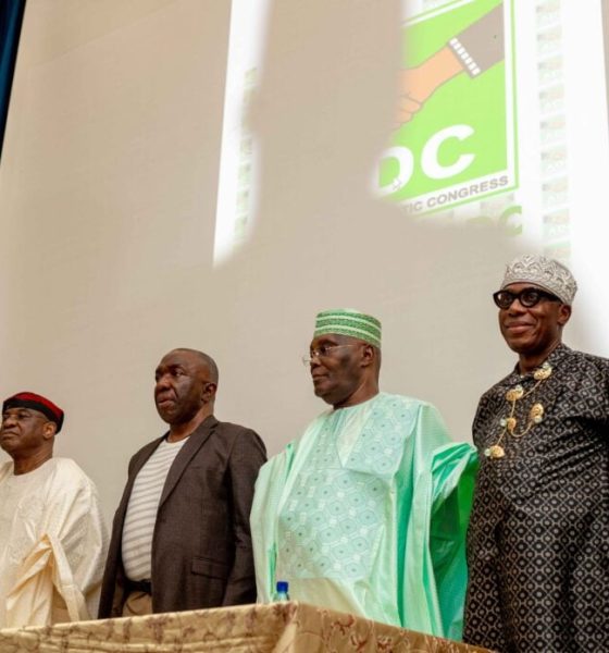 Atiku affirms loyalty to ADC, expresses confidence in Court ruling on David Mark’s leadership