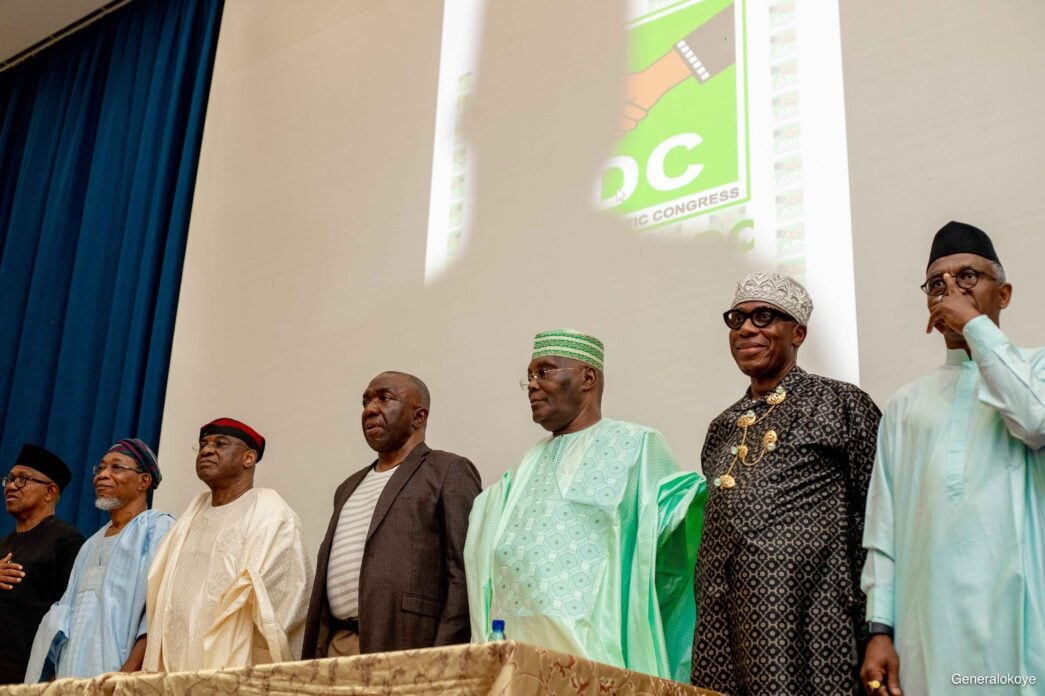 Atiku affirms loyalty to ADC, expresses confidence in Court ruling on David Mark’s leadership