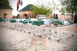 Emotions run high as Brig. Gen. Braimah, other fallen soldiers buried in Maiduguri