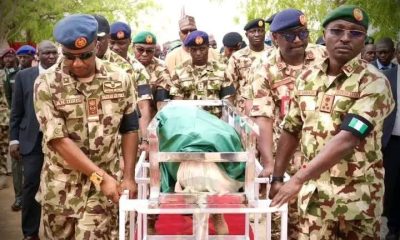 Emotions run high as Brig. Gen. Braimah, other fallen soldiers buried in Maiduguri
