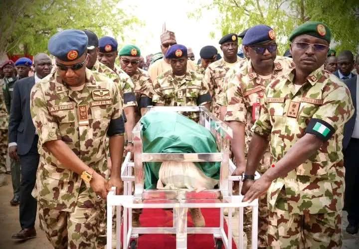 Emotions run high as Brig. Gen. Braimah, other fallen soldiers buried in Maiduguri