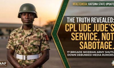 Army debunks claims on death of Corporal Ude Jude, orders full investigation