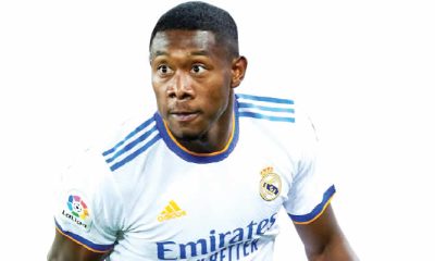 David Alaba set to leave Real Madrid as free agent at the end of season