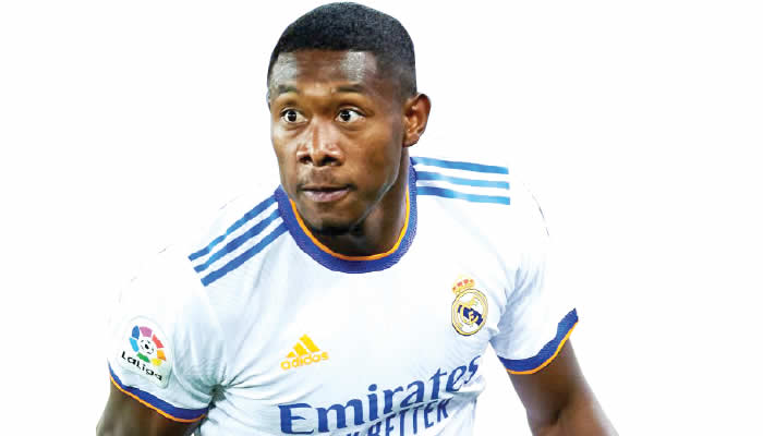 David Alaba set to leave Real Madrid as free agent at the end of season